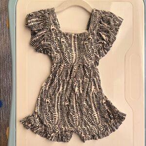 ruffle strap shortie | fern frond | beechwood modal